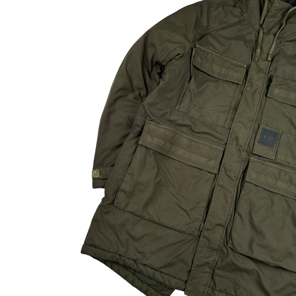 CP Company Khaki Taylon P Metropolis Jacket - Large