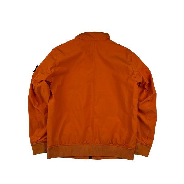 Stone Island 2019 Orange Soft Shell R Primaloft Jacket - Medium