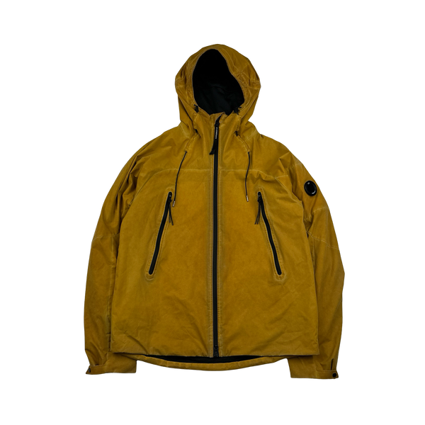 CP Company Yellow Re Colour Padded Pro Tek Jacket - Medium