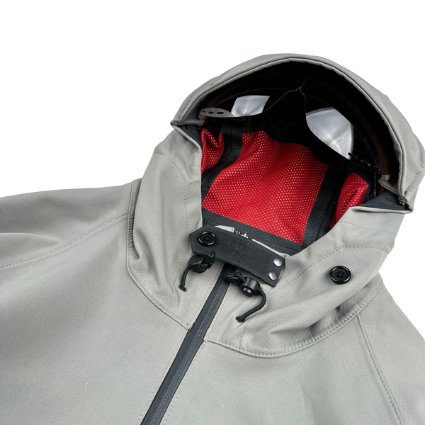 CP Company 2000s Waterproof Thick Nylon Shell Glasses Jacket - Large