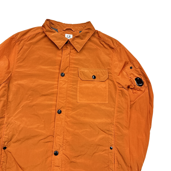 CP Company Orange Chrome Nylon Overshirt - XL