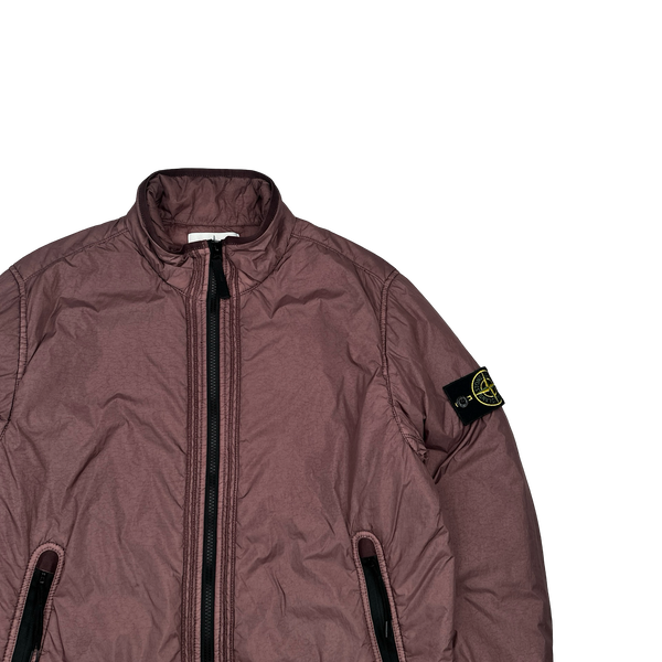 Stone Island 2018 Rose Garment Dyed Crinkle Reps Jacket - Small