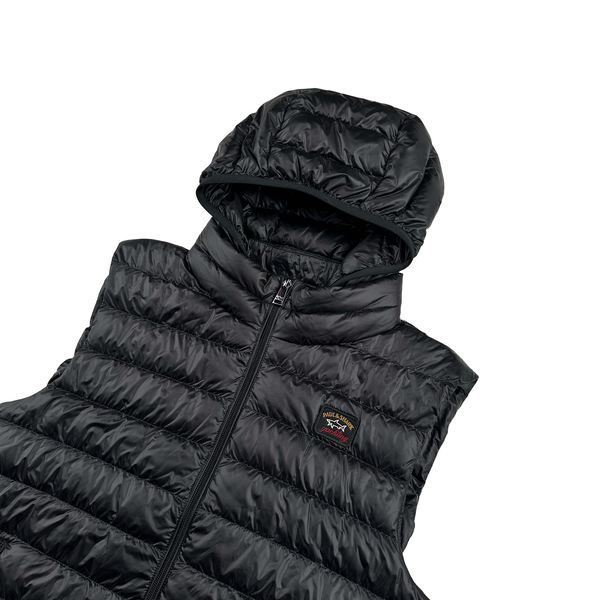 Paul & Shark Black Down Filled Gilet Jacket - Small