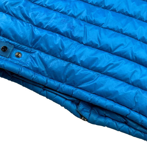 Stone Island 2013 Blue Micro Ripstop Down Jacket - Small