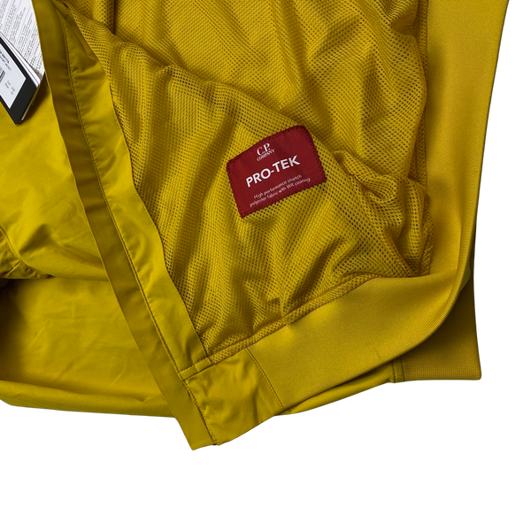 CP Company Yellow Hooded Pro Tek Jacket - XL