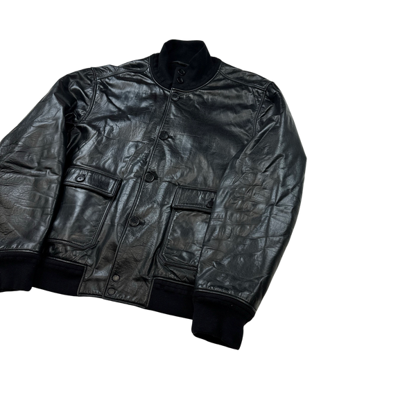 CP Company 2008 Leather Jacket - 3XL