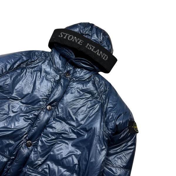 Stone Island Pertex Quantum Y Down Long Puffer - Large