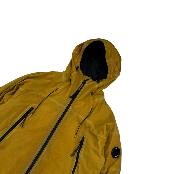 CP Company Yellow Re Colour Padded Pro Tek Jacket - Medium