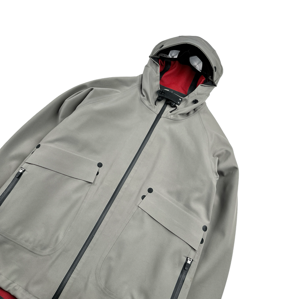 CP Company 2000s Waterproof Thick Nylon Shell Glasses Jacket - Large