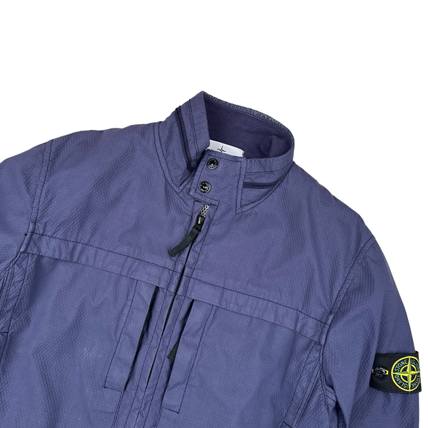 Stone Island 2014 Indigo 3D Cotton Tela Jacket - Medium