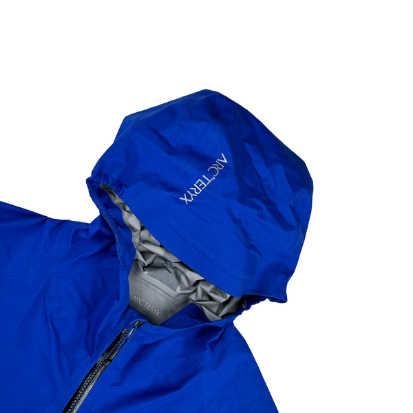 Arcteryx Blue Colour Block Gore Tex Waterproof Shell Jacket - XL