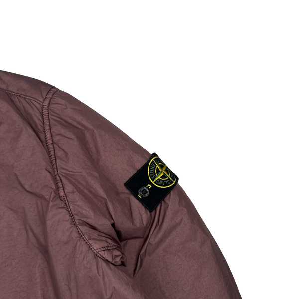 Stone Island 2018 Rose Garment Dyed Crinkle Reps Jacket - Small