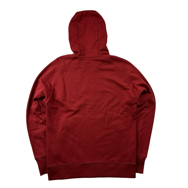 CP Company Red Goggle Cotton Zip Up Hoodie Small Mat s Island