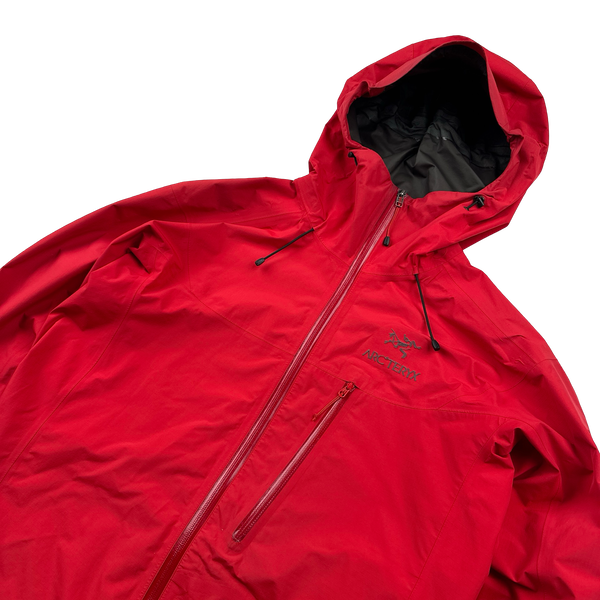 Arcteryx Red Gore-Tex Sample Waterproof Jacket - Medium