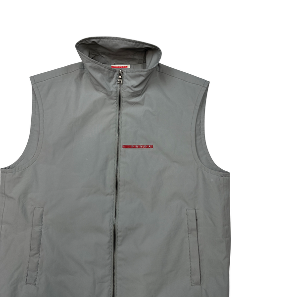 Prada Light Blue Goretex Vest - XL