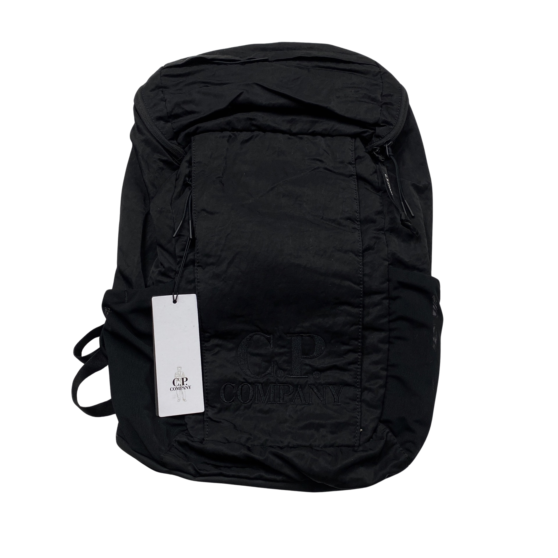 CP Company Black Nylon Metal Backpack Bag – Mat's Island