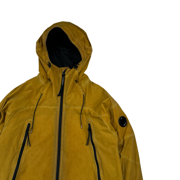 CP Company Yellow Re Colour Padded Pro Tek Jacket - Medium