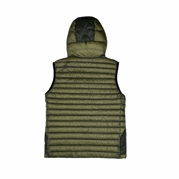 CP Company Khaki DD Shell Goggle Gilet - Small