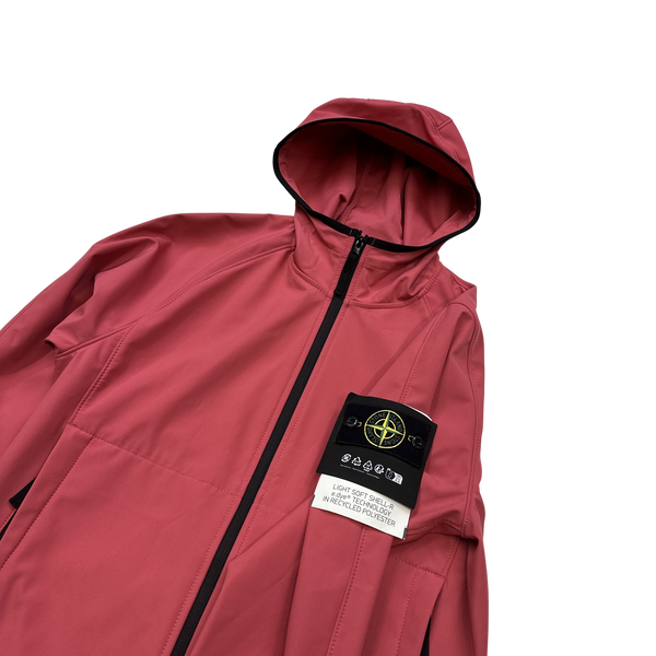 Stone island soft outlet shell pink