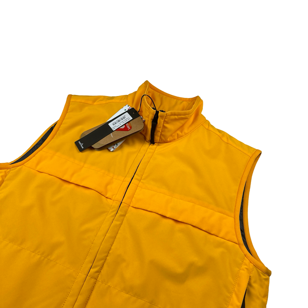 Stone Island 2022 Yellow e-Dye Soft Shell Gilet - Medium - Large