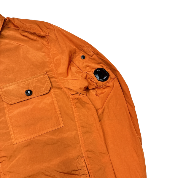 CP Company Orange Chrome Nylon Overshirt - XL