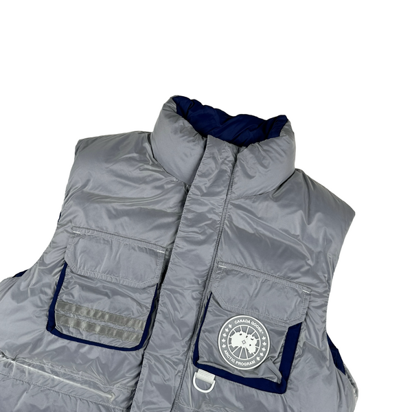 Canada Goose X-Ray Blue Down Filled Gilet Jacket - Small