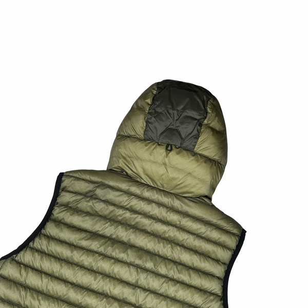 CP Company Khaki DD Shell Goggle Gilet - Small