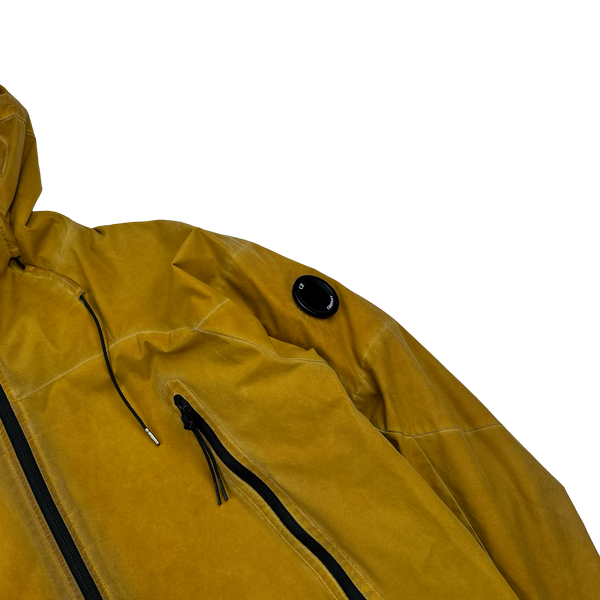 CP Company Yellow Re Colour Padded Pro Tek Jacket - Medium