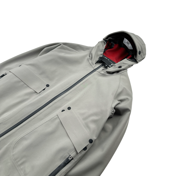 CP Company 2000s Waterproof Thick Nylon Shell Glasses Jacket - Large