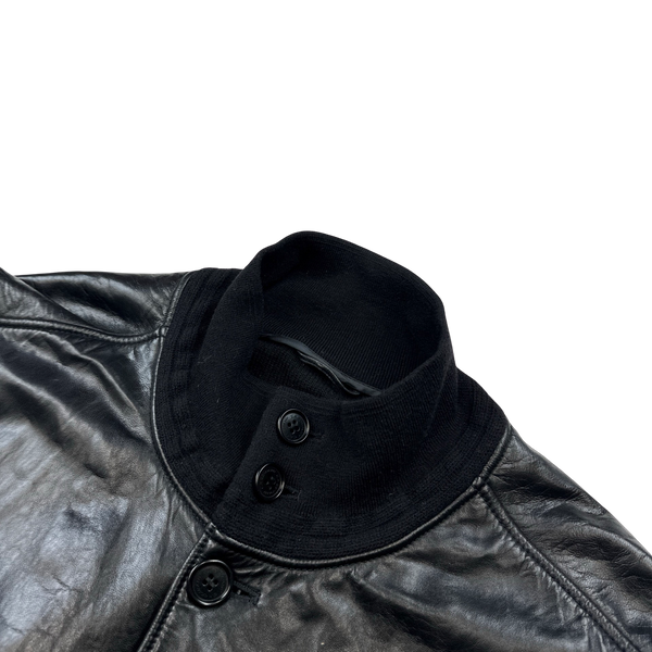 CP Company 2008 Leather Jacket - 3XL