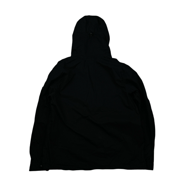 CP Company Black Pullover Cotton Smock Jacket - Large