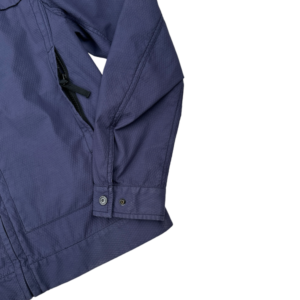 Stone Island 2014 Indigo 3D Cotton Tela Jacket - Medium