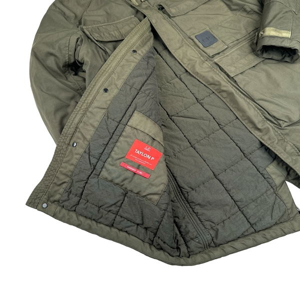 CP Company Khaki Taylon P Metropolis Jacket - Large