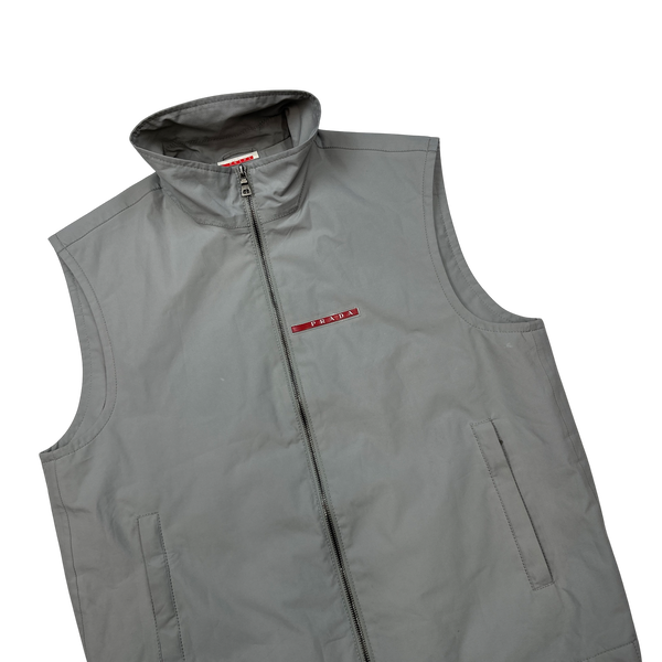 Prada Light Blue Goretex Vest - XL