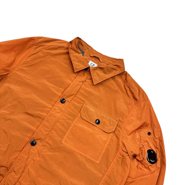 CP Company Orange Chrome Nylon Overshirt - XL