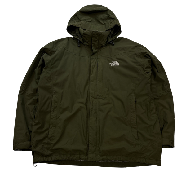 Fleece lined rain jacket north face best sale