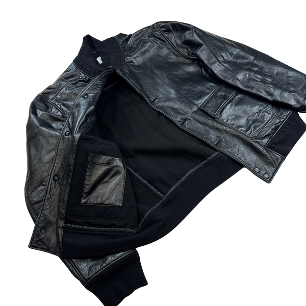 CP Company 2008 Leather Jacket - 3XL