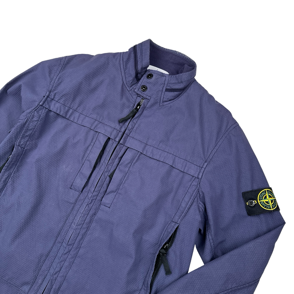 Stone Island 2014 Indigo 3D Cotton Tela Jacket - Medium