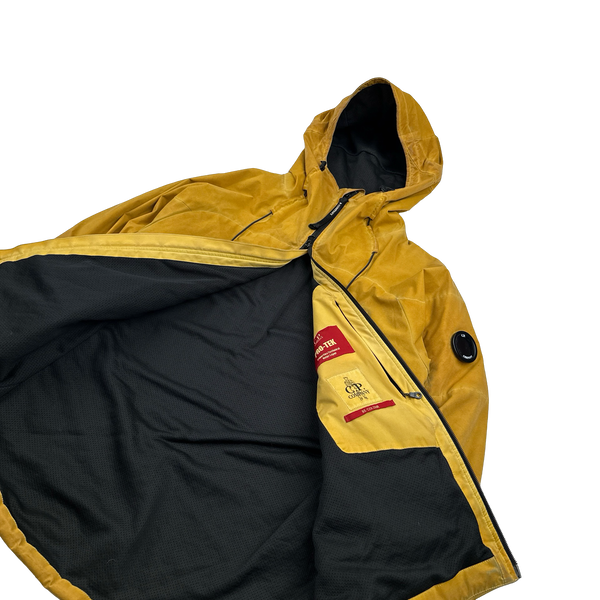 CP Company Yellow Re Colour Padded Pro Tek Jacket - Medium