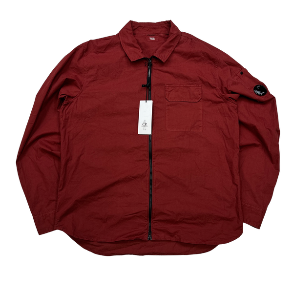 Cp company shop red overshirt