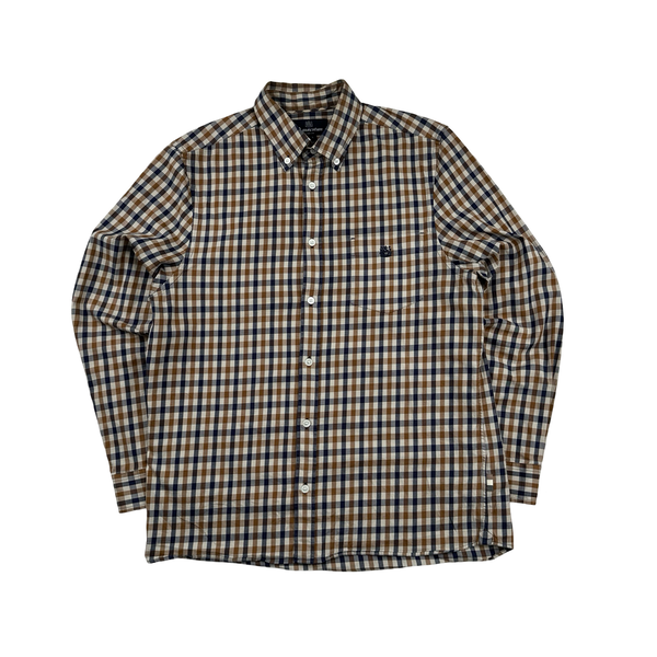 Aquascutum Checked Shirt - Large