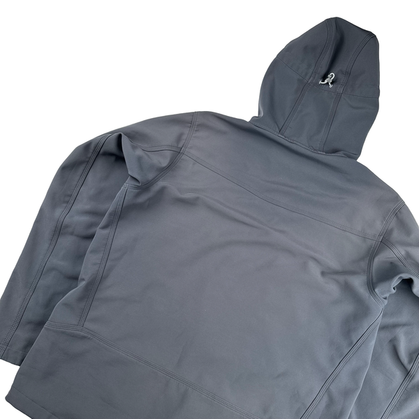 RAB Grey Zipped Polartec Power Shield Soft Shell Jacket - XL