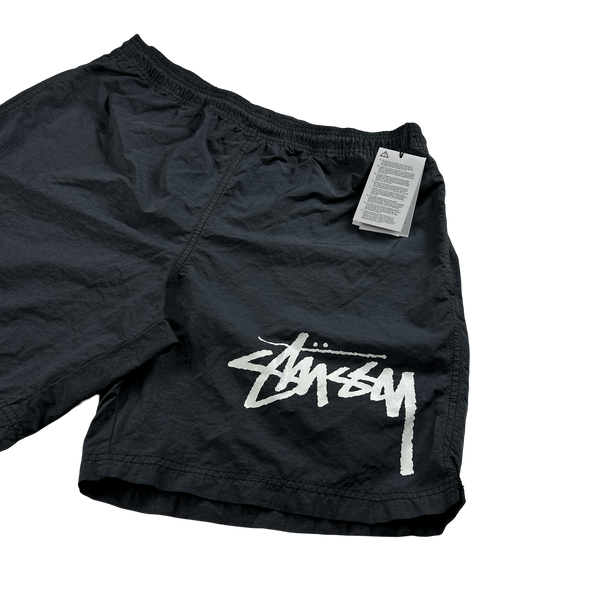 Nike X Stussy Black Nylon Shorts - Medium