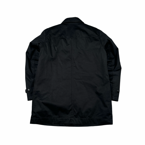 Stone Island 2013 Raso Gommato Black Dutch Rope Liner Jacket - Large