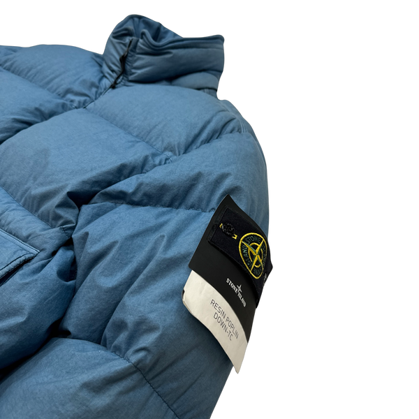 Stone Island 2017 Resin Poplin Down TC Puffer - Large