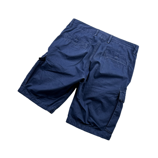 Stone Island 2016 Blue Cargo Shorts - 30"