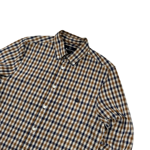 Aquascutum Checked Shirt - Large