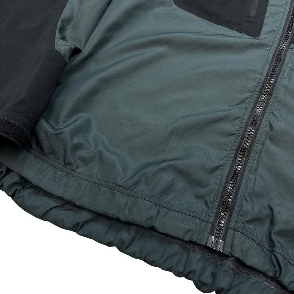 Arcteryx Grey/Black Nylon Zipped Windbreaker - Large
