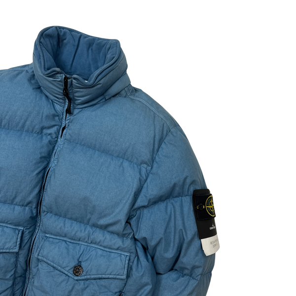 Stone Island 2017 Resin Poplin Down TC Puffer - Large