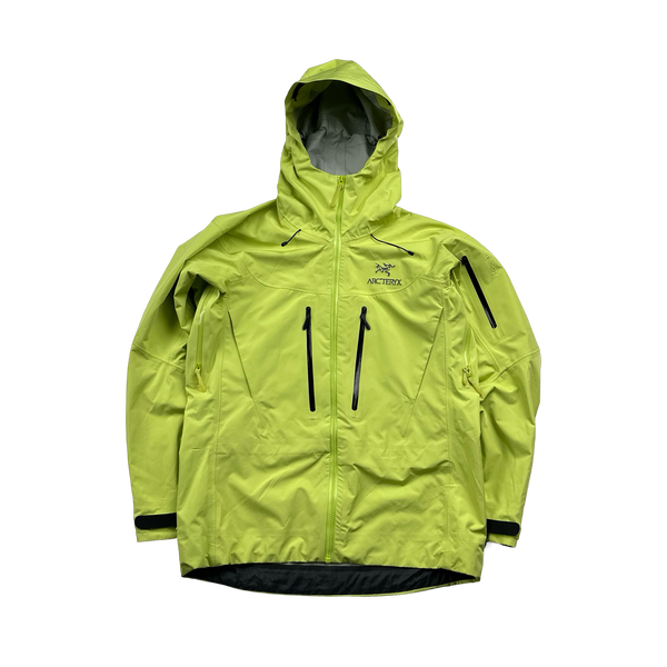 Arcteryx Alpha SV Neon Green Gore Tex Jacket - Small